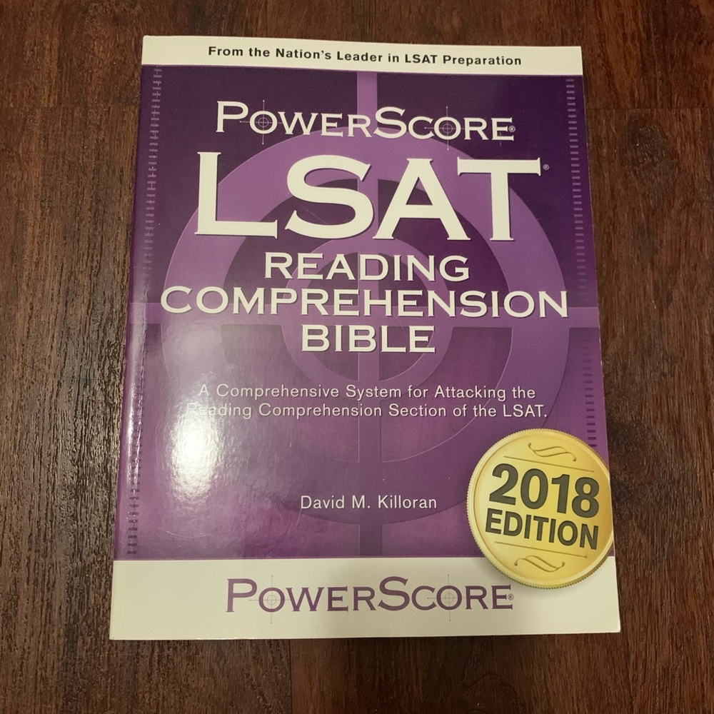 PowerScore LSAT Reading Comprehension Bible